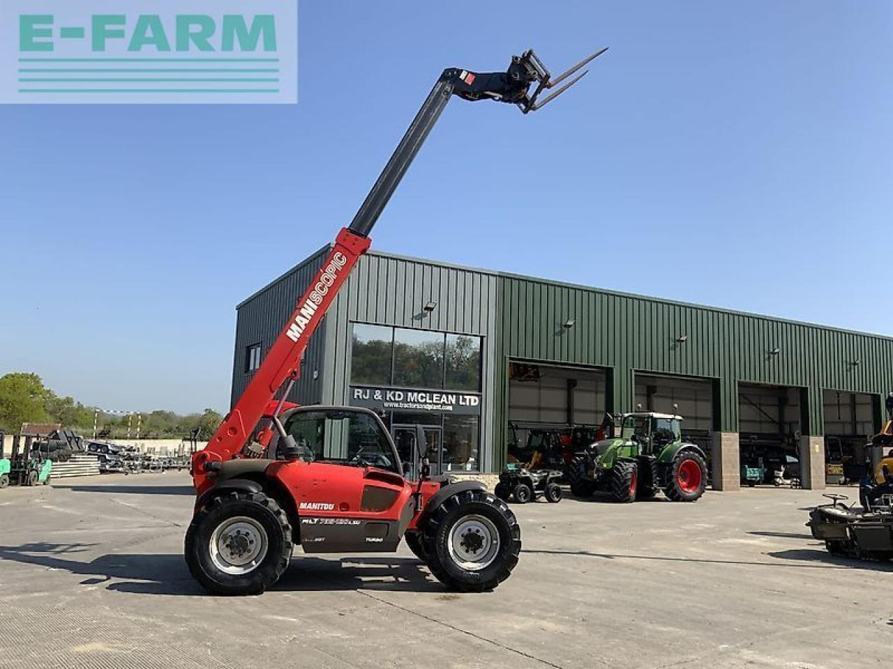 Manitou mlt735-120 lsu telehandler (st22816) - Teleskopinis krautuvas: foto 1 Manitou mlt735-120 lsu telehandler (st22816) - Teleskopinis krautuvas: foto 1
