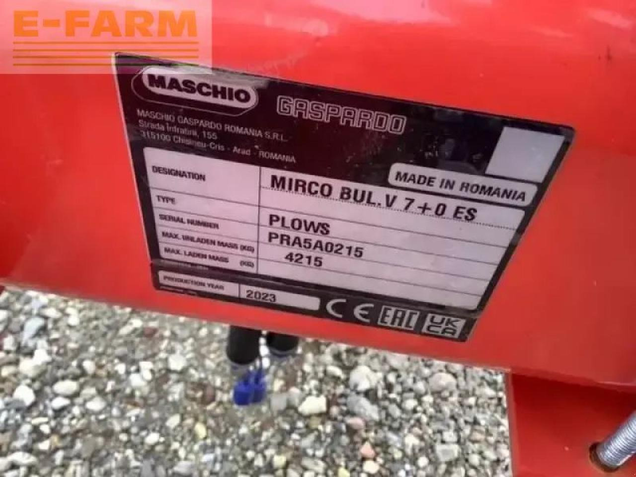 Maschio mirco 7 - Plūgas: foto 5 Maschio mirco 7 - Plūgas: foto 5
