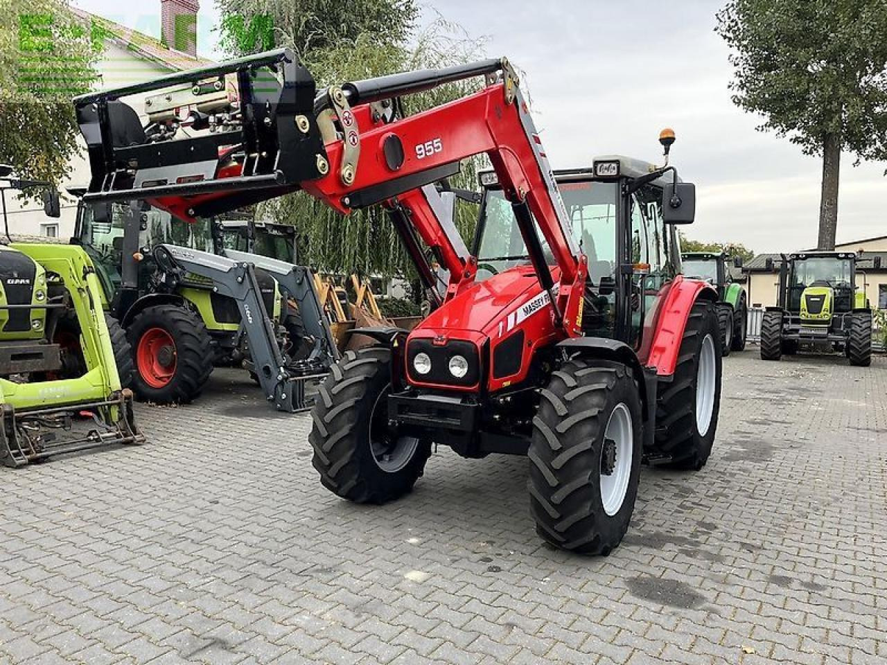 Massey Ferguson 5455 dyna-4 + massey ferguson 955 - Traktorius: foto 2 Massey Ferguson 5455 dyna-4 + massey ferguson 955 - Traktorius: foto 2