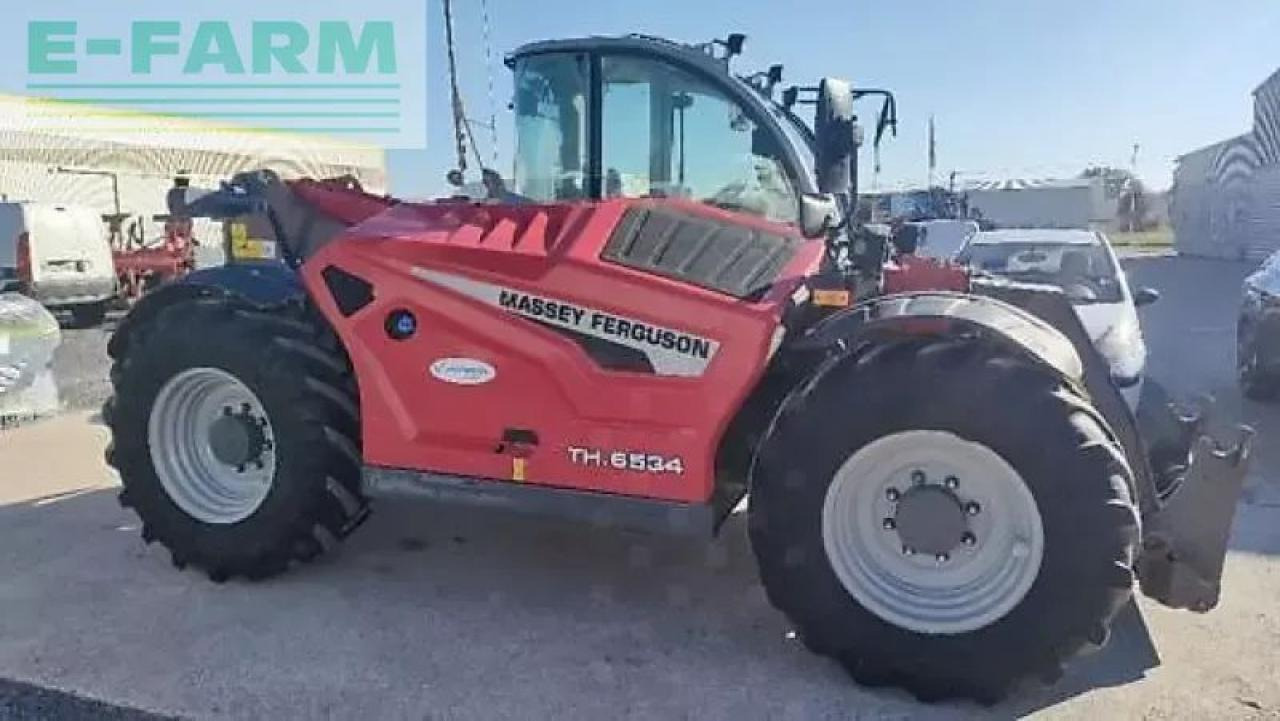 Massey Ferguson 6534 - Teleskopinis krautuvas: foto 1 Massey Ferguson 6534 - Teleskopinis krautuvas: foto 1