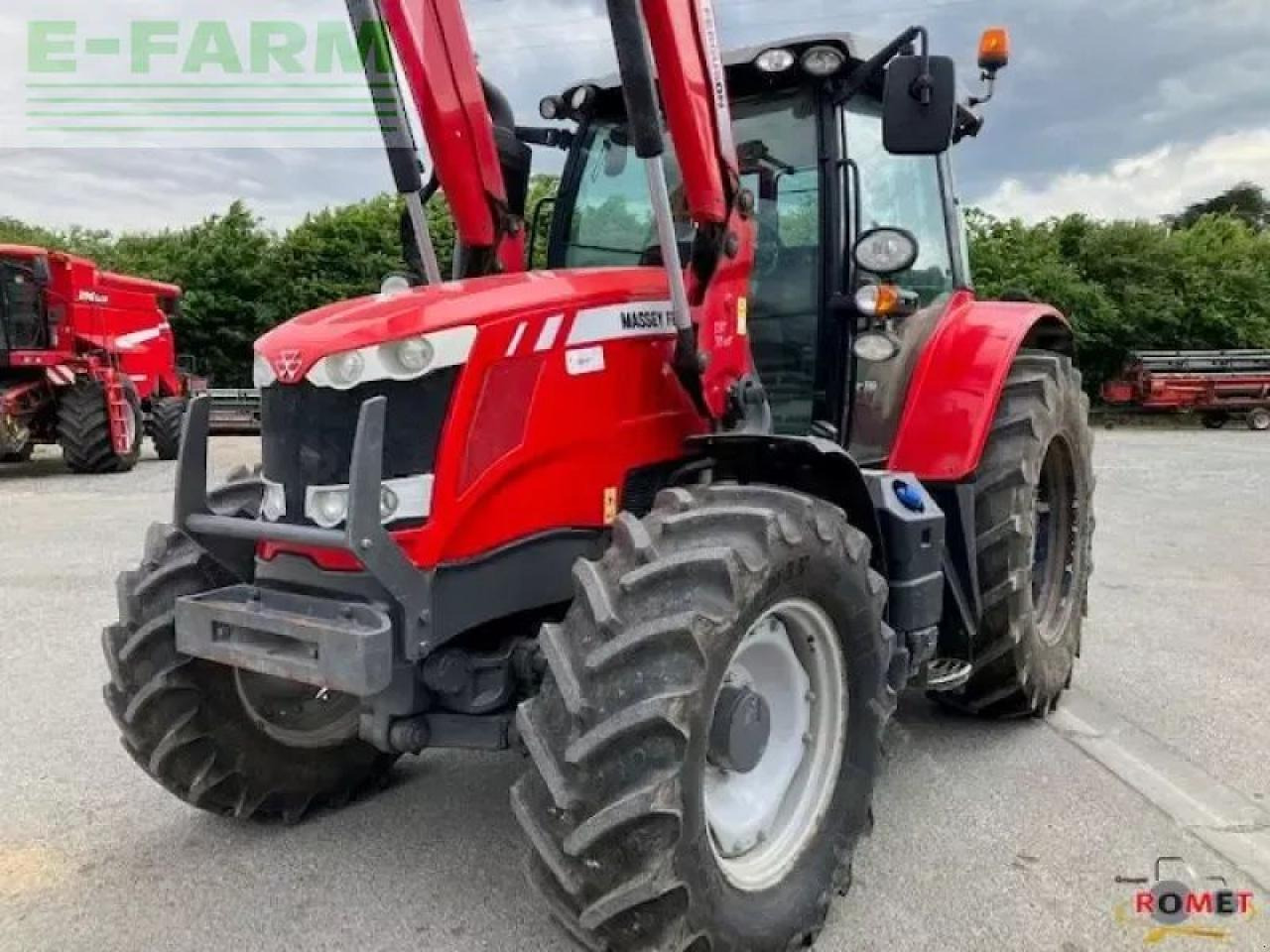 Massey Ferguson 6713 s d6 ef - Traktorius: foto 1 Massey Ferguson 6713 s d6 ef - Traktorius: foto 1