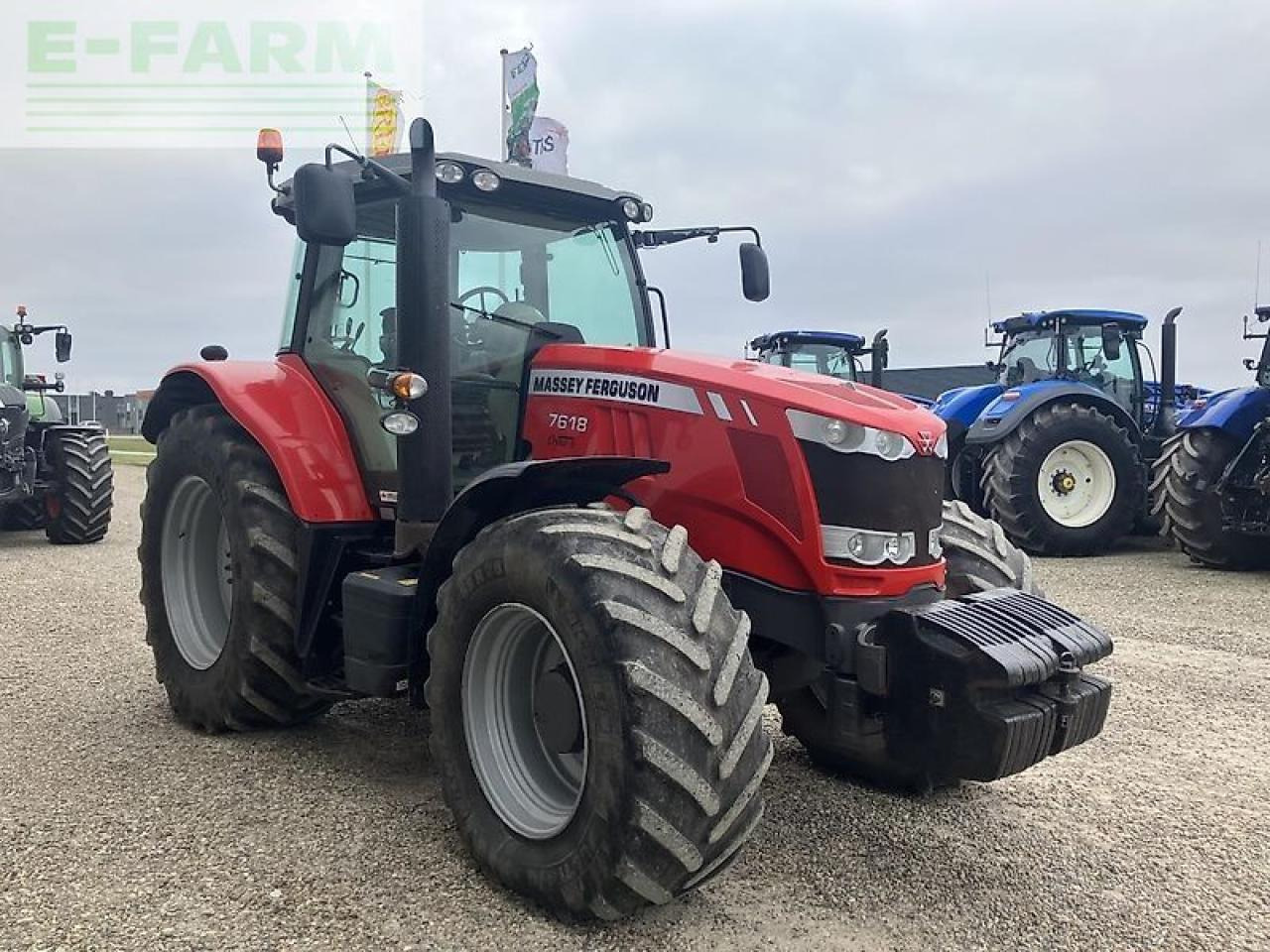 Traktorius Massey Ferguson 7618 dyna6: foto 15