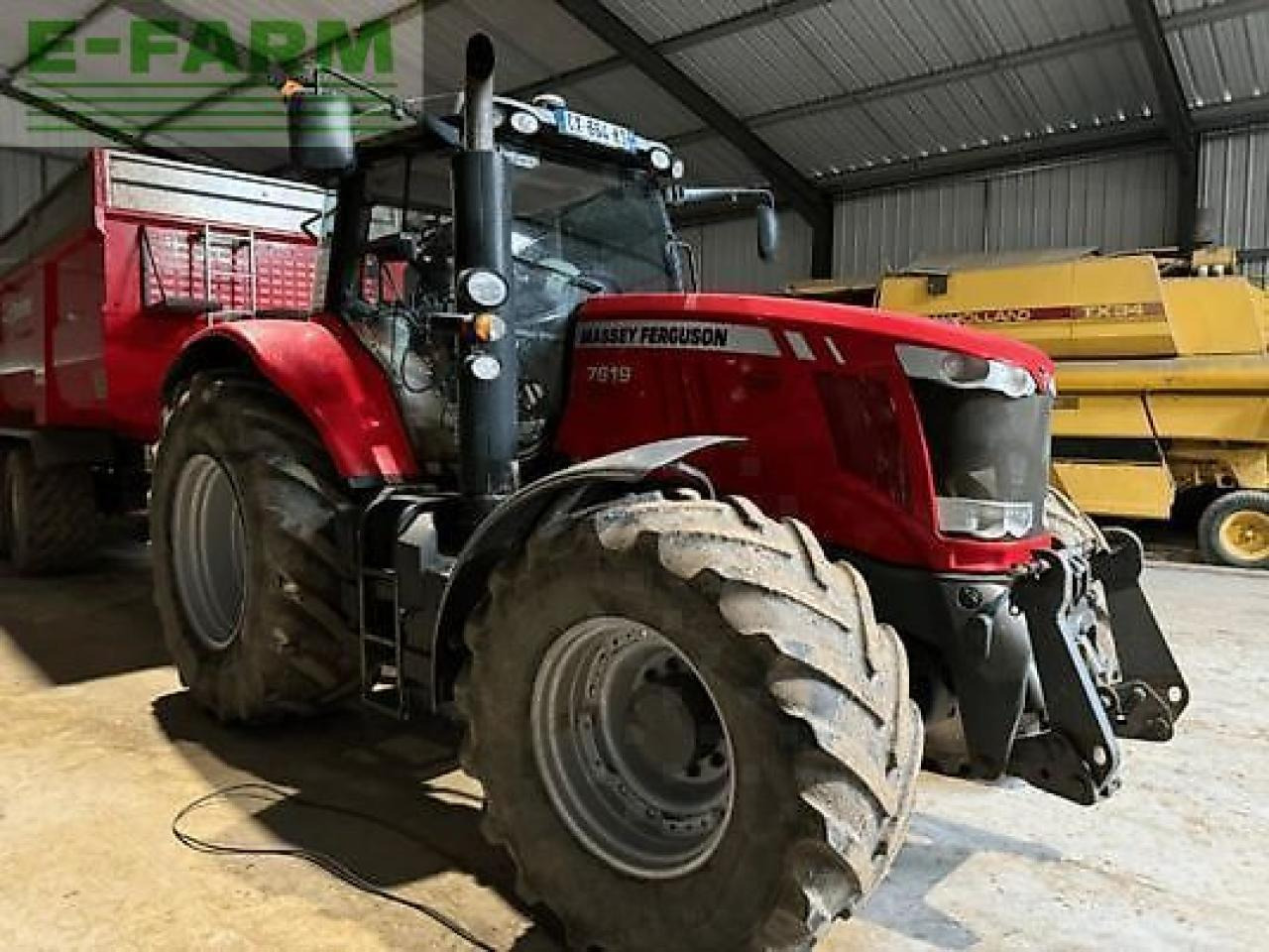 Massey Ferguson 7619 dyna vt - Traktorius: foto 4 Massey Ferguson 7619 dyna vt - Traktorius: foto 4