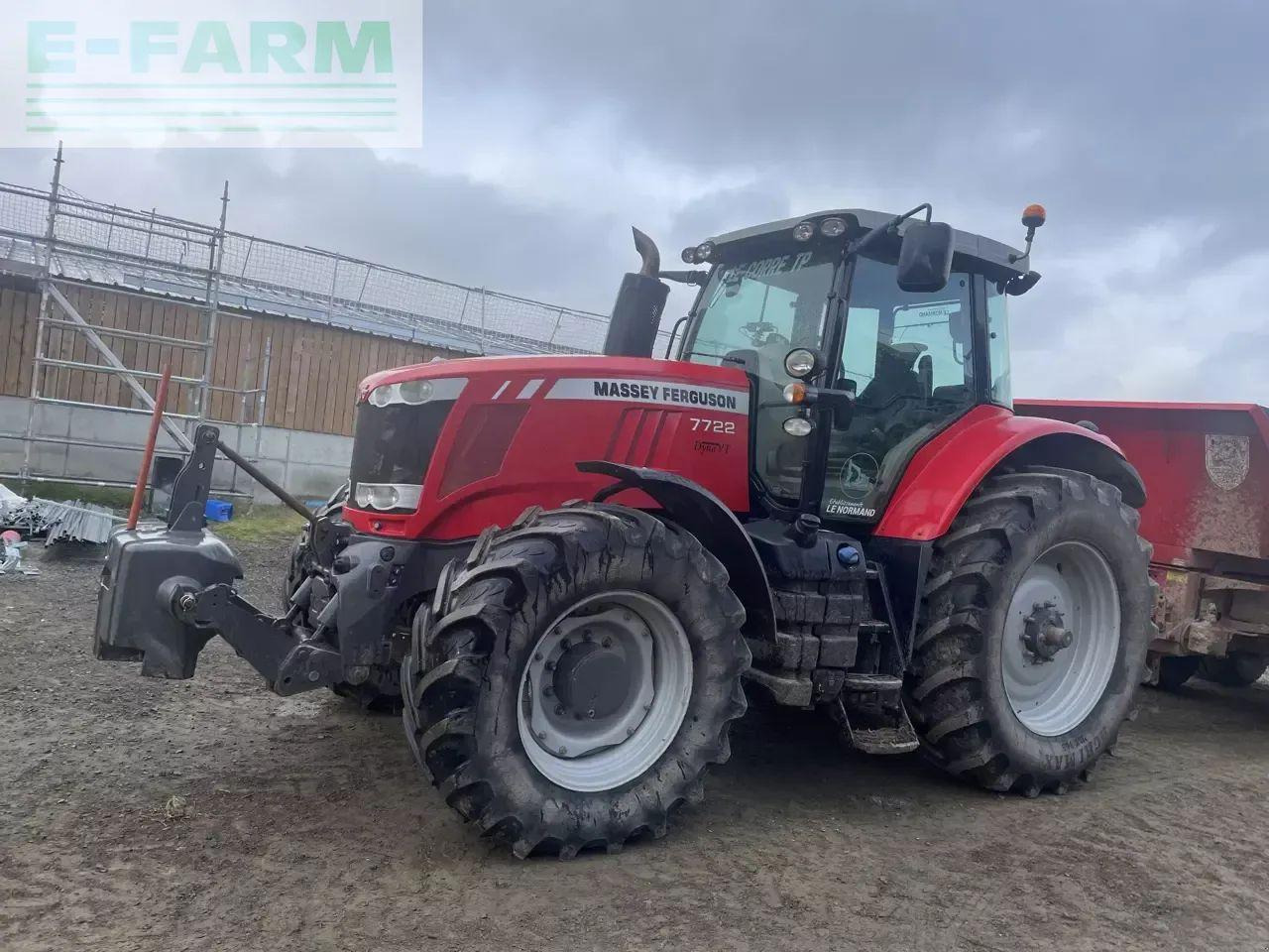 Massey Ferguson 7722 dyna-vt exclusive Exclusive - Traktorius: foto 1 Massey Ferguson 7722 dyna-vt exclusive Exclusive - Traktorius: foto 1