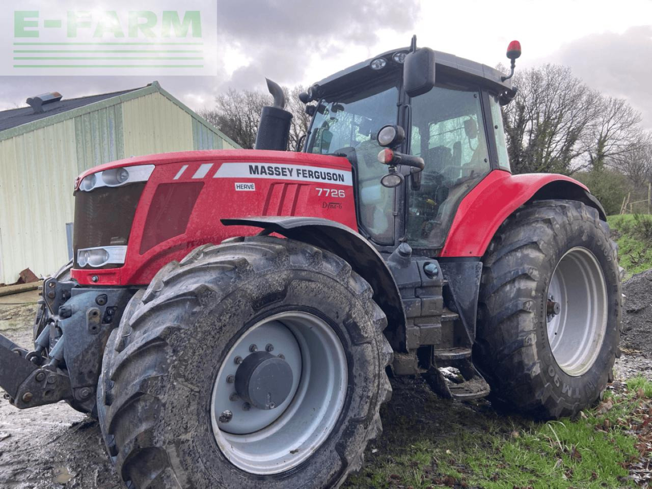Massey Ferguson 7726 dyna 6 - Traktorius: foto 1 Massey Ferguson 7726 dyna 6 - Traktorius: foto 1