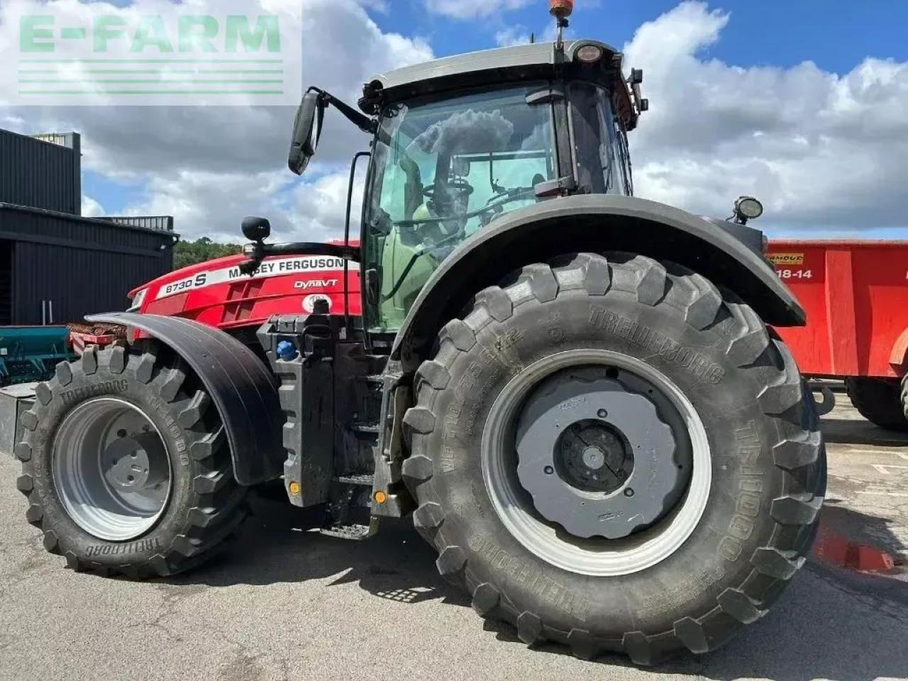 Massey Ferguson 8730s exclusive - Traktorius: foto 4 Massey Ferguson 8730s exclusive - Traktorius: foto 4