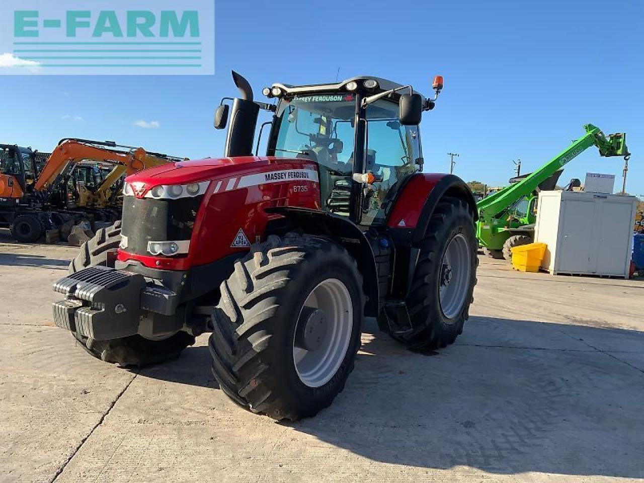Massey Ferguson 8735 dyna vt tractor (st25013) - Traktorius: foto 5 Massey Ferguson 8735 dyna vt tractor (st25013) - Traktorius: foto 5