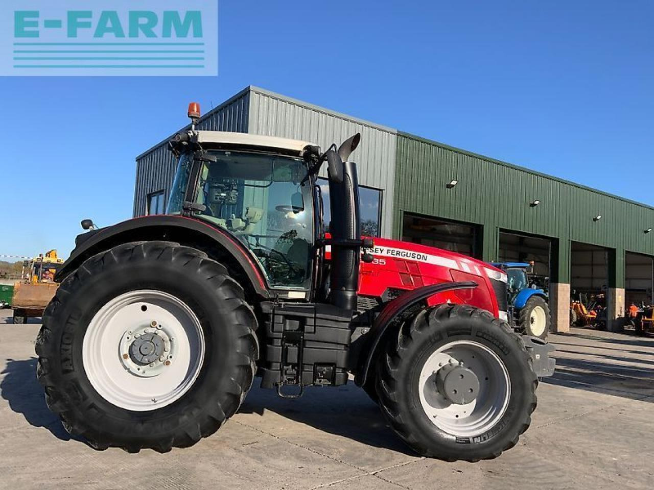 Massey Ferguson 8735 dyna vt tractor (st25013) - Traktorius: foto 1 Massey Ferguson 8735 dyna vt tractor (st25013) - Traktorius: foto 1