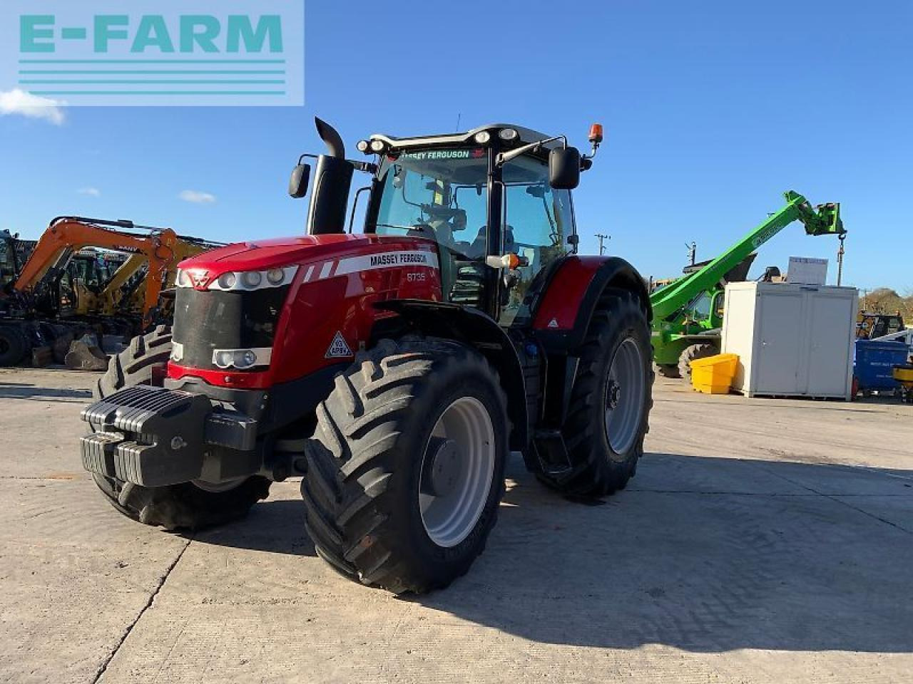 Massey Ferguson 8735 dyna vt tractor (st25013) - Traktorius: foto 4 Massey Ferguson 8735 dyna vt tractor (st25013) - Traktorius: foto 4