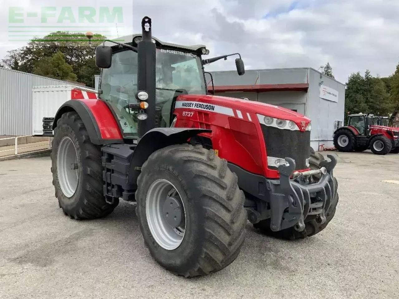 Massey Ferguson 8737 - Traktorius: foto 1 Massey Ferguson 8737 - Traktorius: foto 1