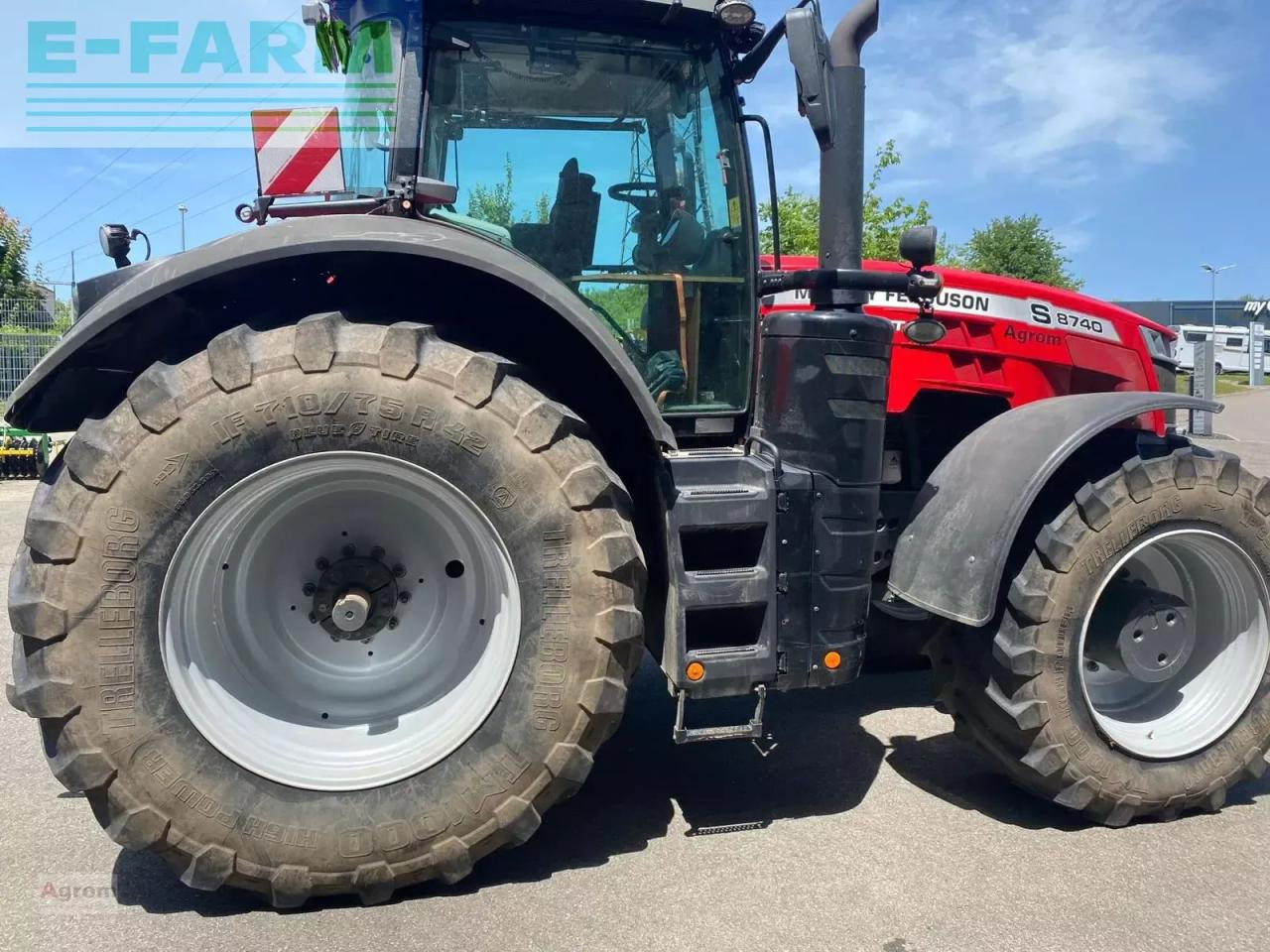 Massey Ferguson 8740 s dyna vt exclusive Exclusive - Traktorius: foto 3 Massey Ferguson 8740 s dyna vt exclusive Exclusive - Traktorius: foto 3