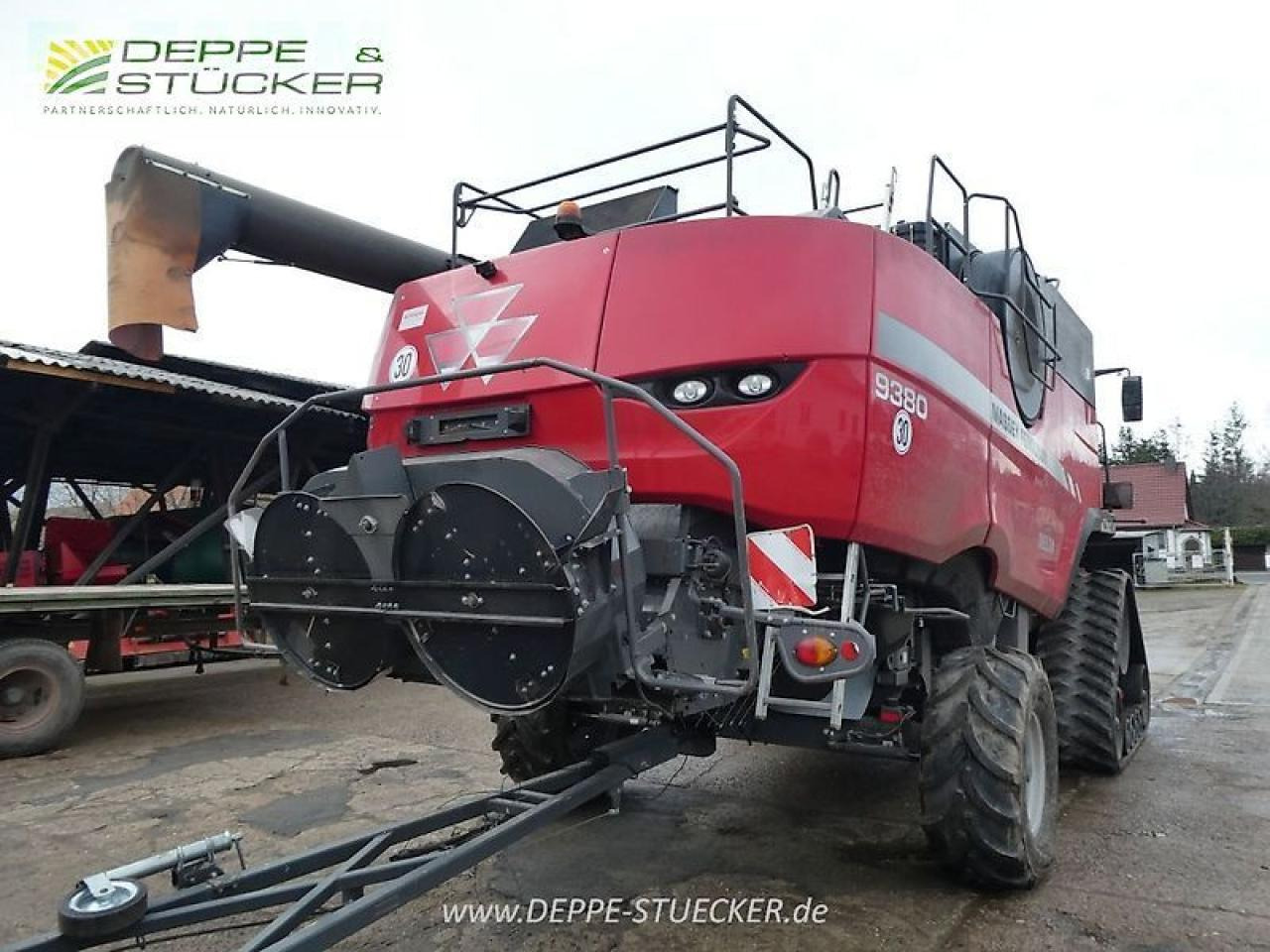 Derliaus nuėmimo kombainas Massey Ferguson 9380 delta: foto 14