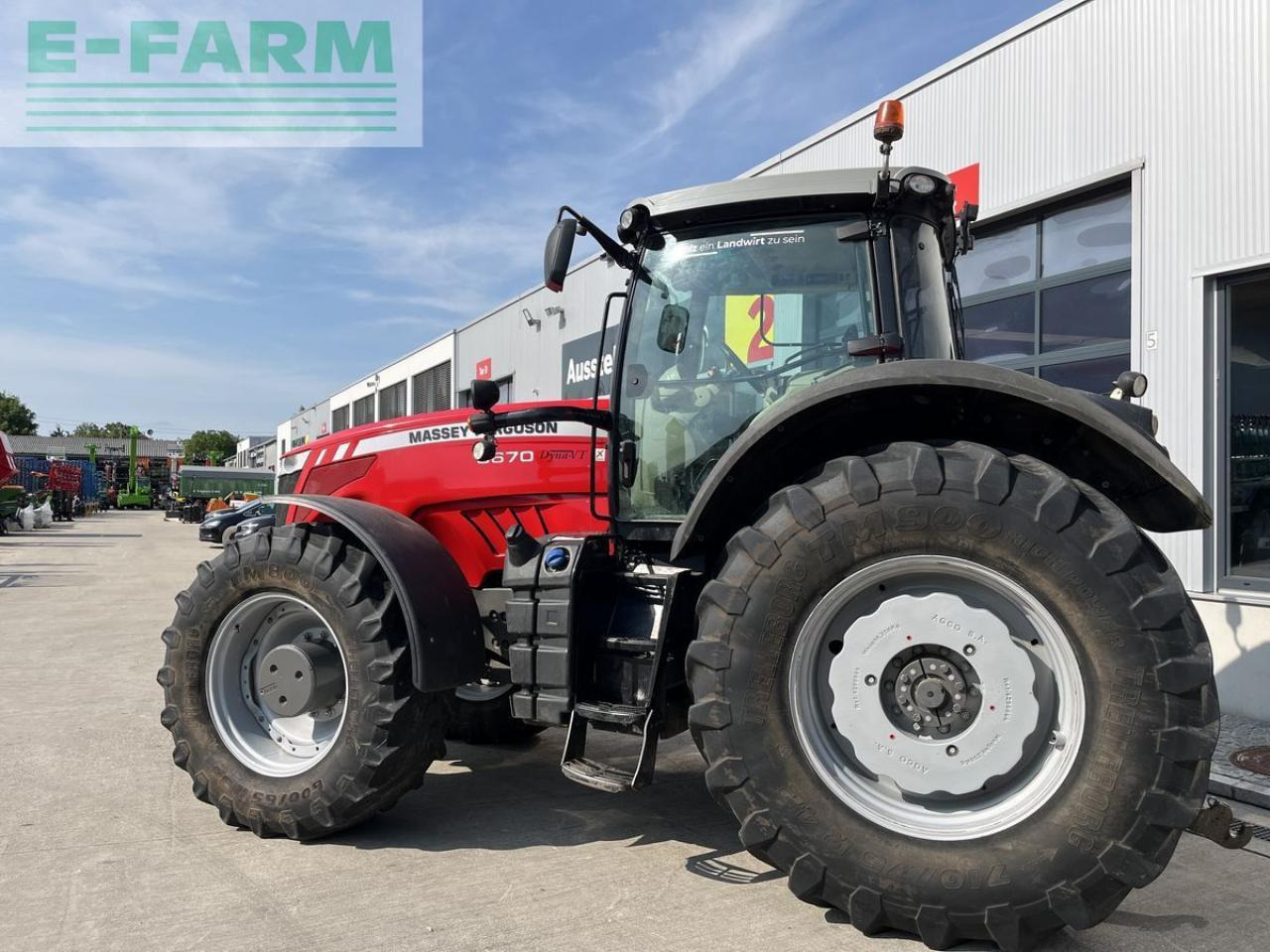 Massey Ferguson mf 8670 dyna-vt - Traktorius: foto 3 Massey Ferguson mf 8670 dyna-vt - Traktorius: foto 3