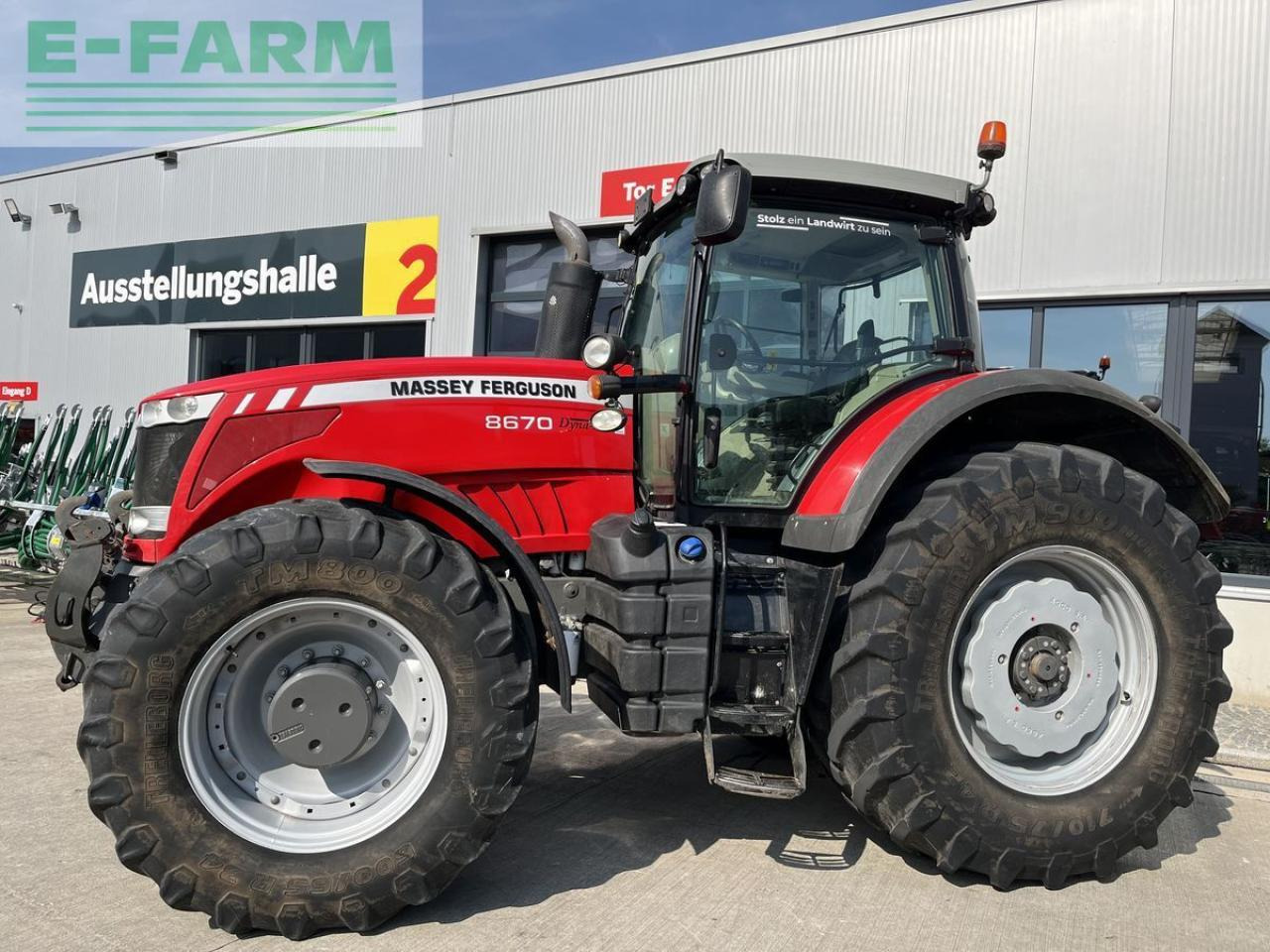 Massey Ferguson mf 8670 dyna-vt - Traktorius: foto 2 Massey Ferguson mf 8670 dyna-vt - Traktorius: foto 2