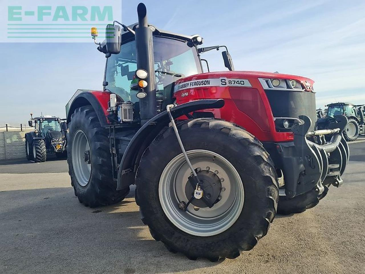 Massey Ferguson mf 8740 s efficient - Traktorius: foto 5 Massey Ferguson mf 8740 s efficient - Traktorius: foto 5