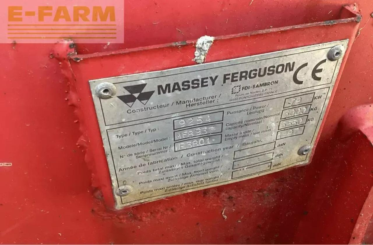 Massey Ferguson telescopique - Teleskopinis krautuvas: foto 4 Massey Ferguson telescopique - Teleskopinis krautuvas: foto 4