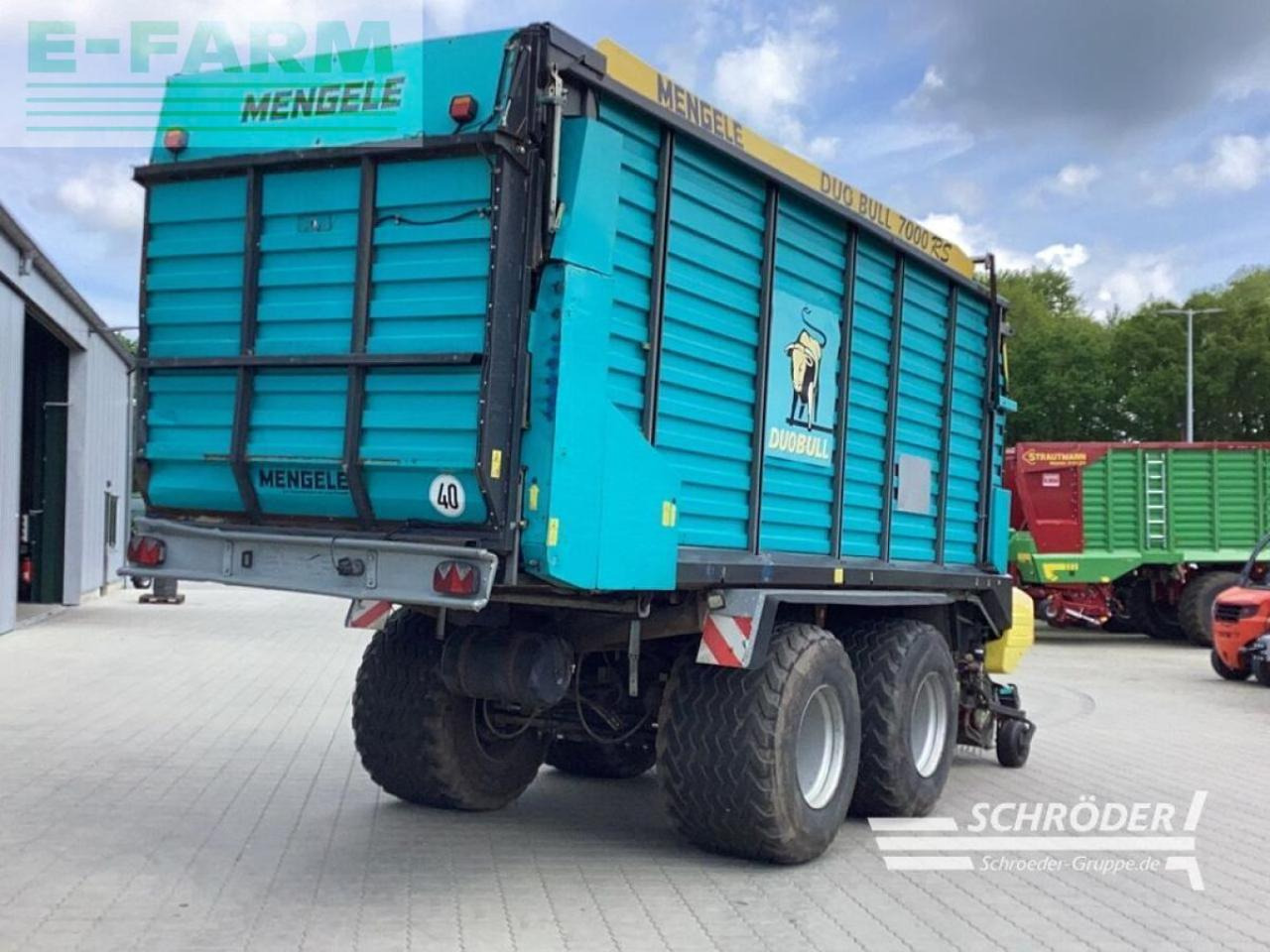 Mengele duo bull 7000 rs - Savivartė traktorinė priekaba: foto 3 Mengele duo bull 7000 rs - Savivartė traktorinė priekaba: foto 3