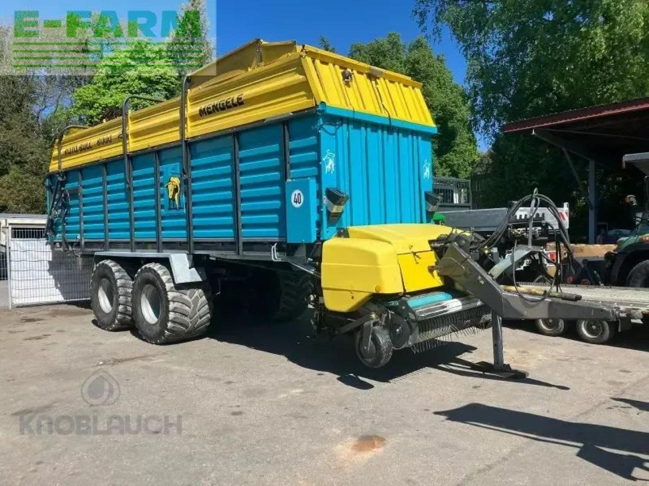 Mengele rotobull 8000 rs - Priekaba rinktuvė: foto 1 Mengele rotobull 8000 rs - Priekaba rinktuvė: foto 1