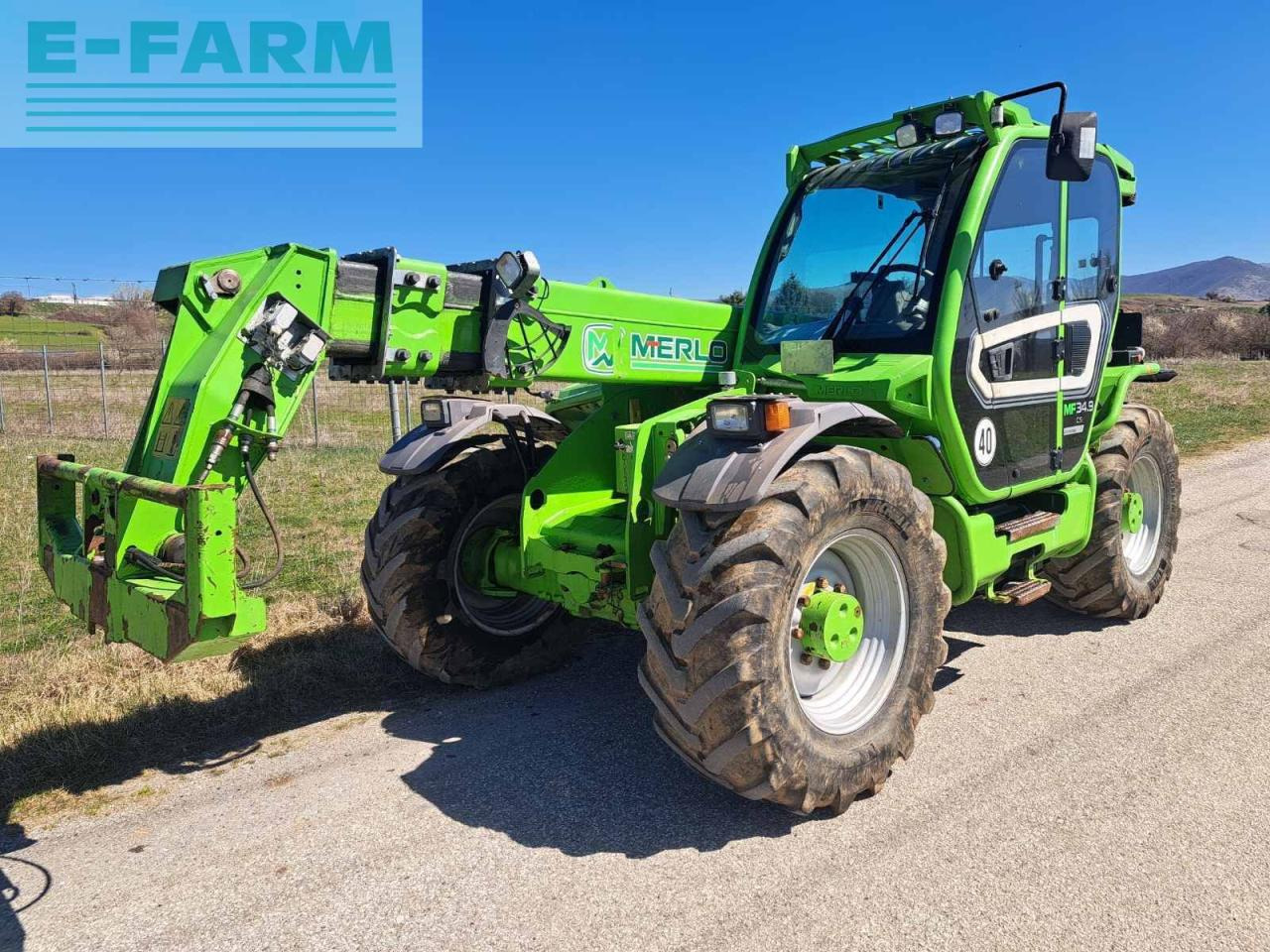 Merlo multifarmer 34,9 cs-cvtronic - Teleskopinis krautuvas: foto 1 Merlo multifarmer 34,9 cs-cvtronic - Teleskopinis krautuvas: foto 1