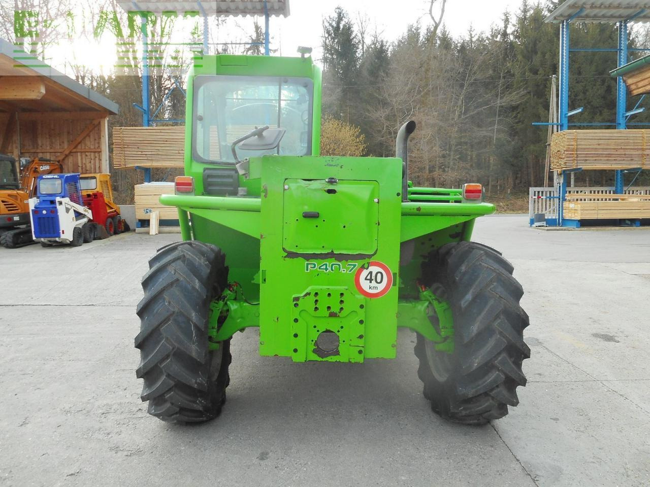 Merlo p40.7 turbofarmer ( neue bereifung ) - Teleskopinis krautuvas: foto 3 Merlo p40.7 turbofarmer ( neue bereifung ) - Teleskopinis krautuvas: foto 3