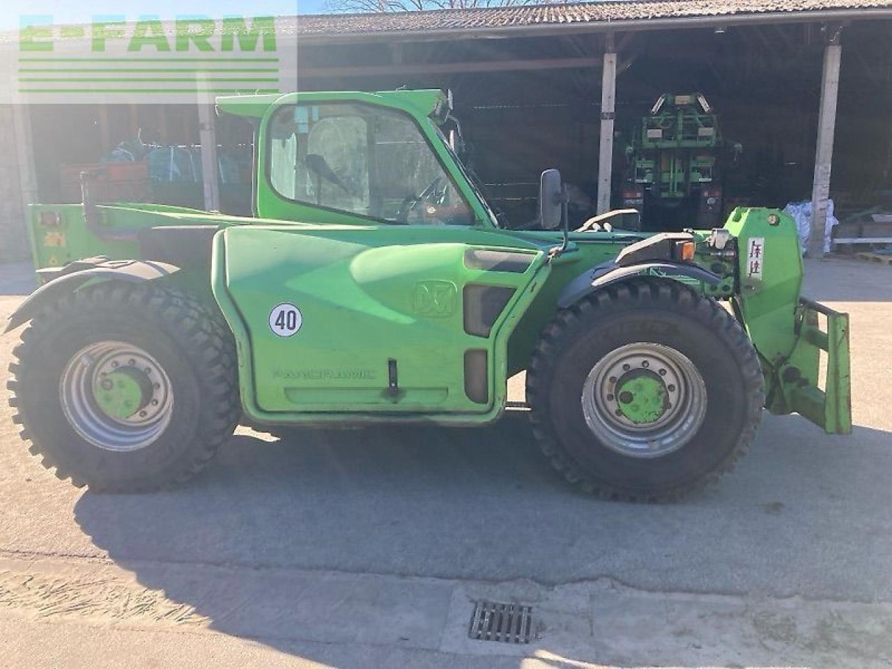 Merlo panoramic p 55.9 cs - Teleskopinis krautuvas: foto 3 Merlo panoramic p 55.9 cs - Teleskopinis krautuvas: foto 3