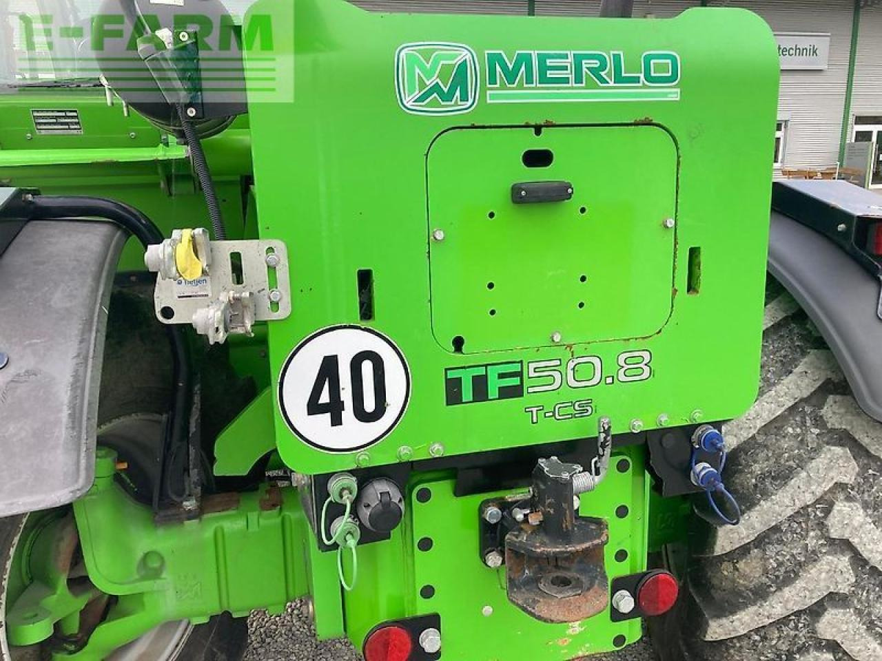 Merlo tf 50.8 tcs-156 cvtronic - Teleskopinis krautuvas: foto 5 Merlo tf 50.8 tcs-156 cvtronic - Teleskopinis krautuvas: foto 5