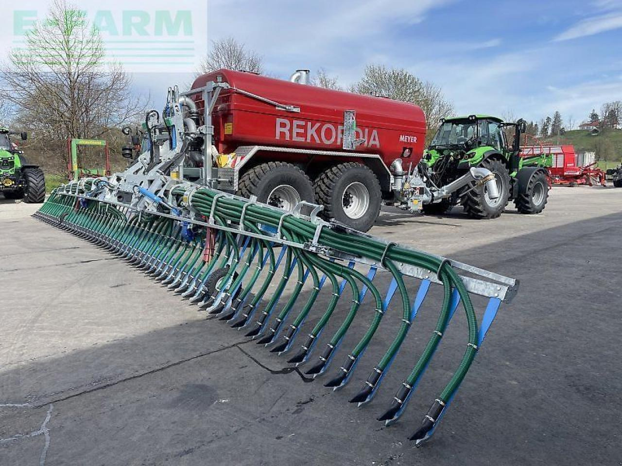 Meyer-Lohne mls rekordia 16000 mit bomech farmer 15 - Tręšimo technika: foto 1 Meyer-Lohne mls rekordia 16000 mit bomech farmer 15 - Tręšimo technika: foto 1