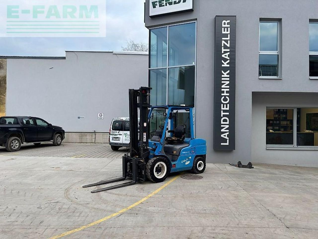 Mitsubishi fd35ntd - Šakinis krautuvas: foto 1 Mitsubishi fd35ntd - Šakinis krautuvas: foto 1