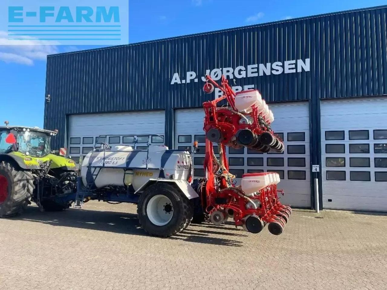 Mustang med flydende gødningsudstyr - Tikslaus išsėjimo sėjamoji: foto 1 Mustang med flydende gødningsudstyr - Tikslaus išsėjimo sėjamoji: foto 1