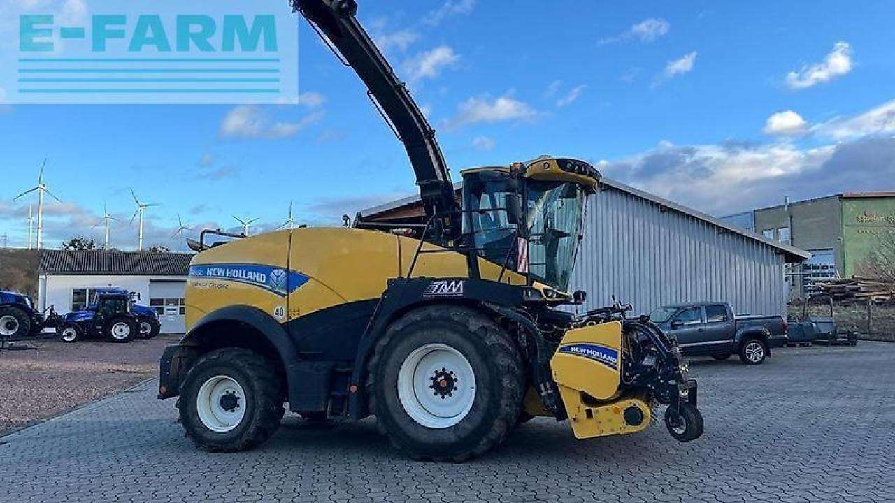 New Holland fr 550 häcksler inkl. pickup + maisgebiss bruttopreis - Pašarų kombainas: foto 1 New Holland fr 550 häcksler inkl. pickup + maisgebiss bruttopreis - Pašarų kombainas: foto 1