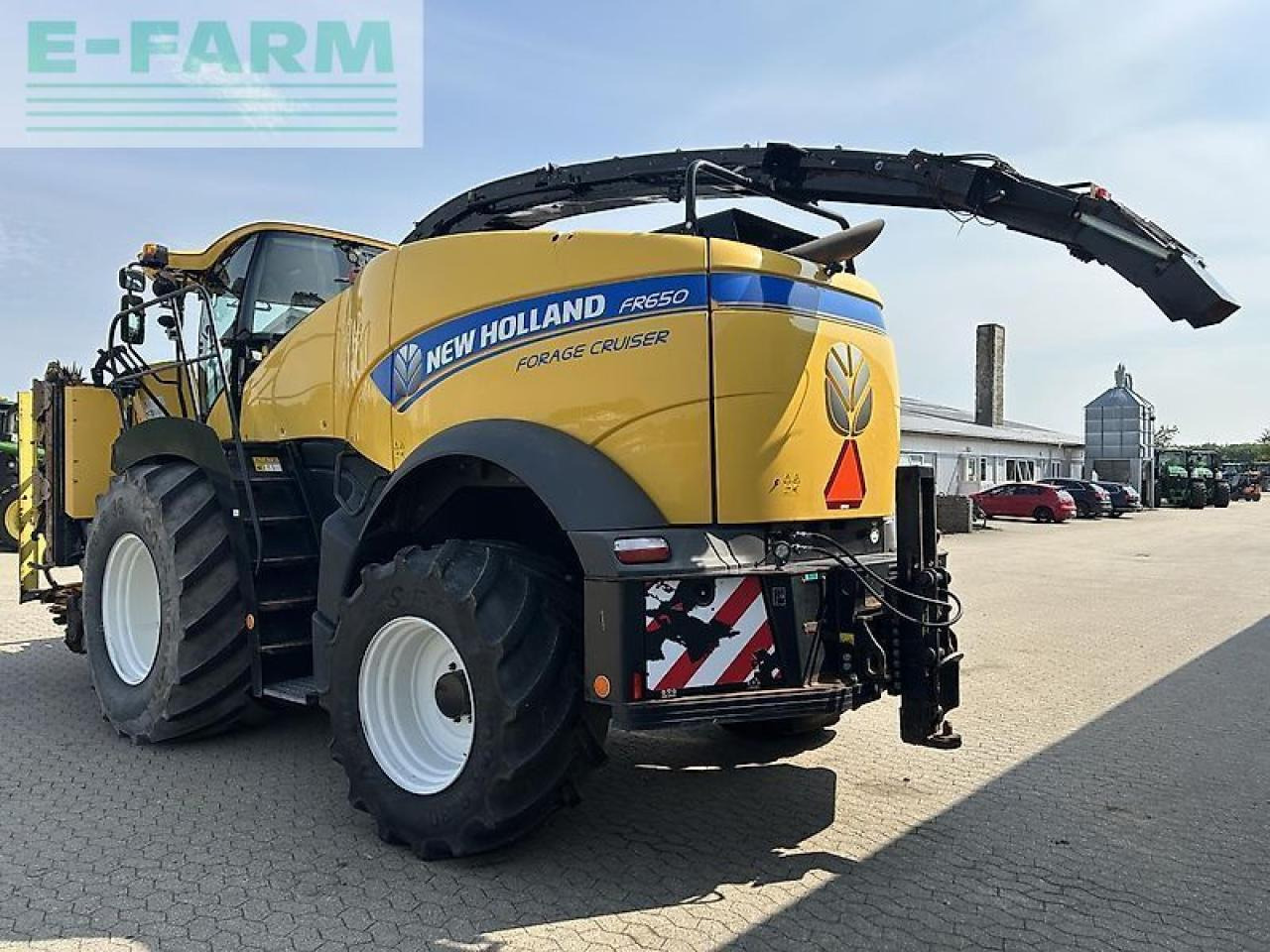 New Holland fr 650 - Pašarų kombainas: foto 2 New Holland fr 650 - Pašarų kombainas: foto 2