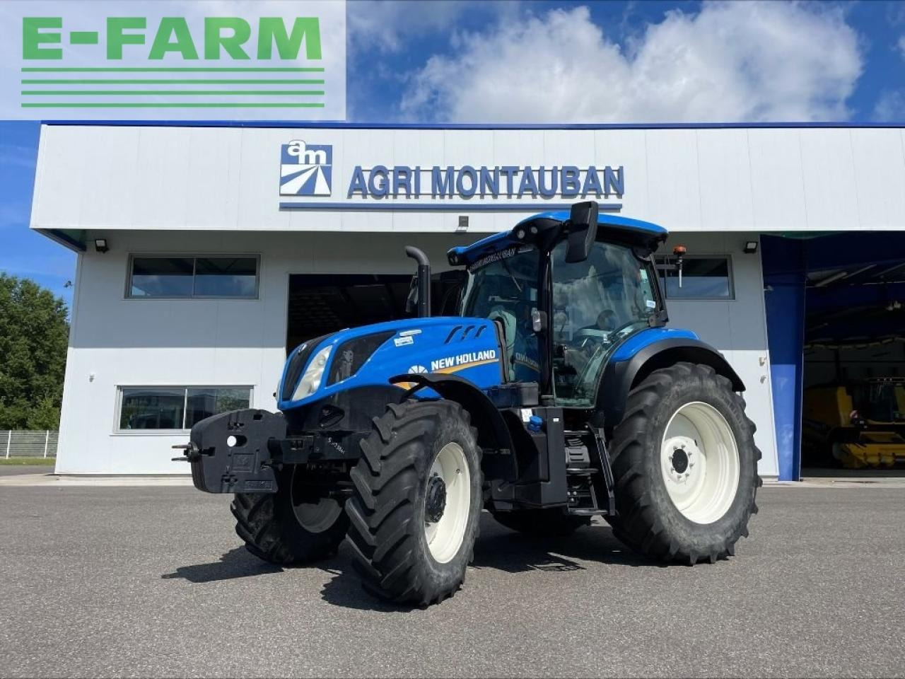 New Holland t 6.155 - Traktorius: foto 1 New Holland t 6.155 - Traktorius: foto 1