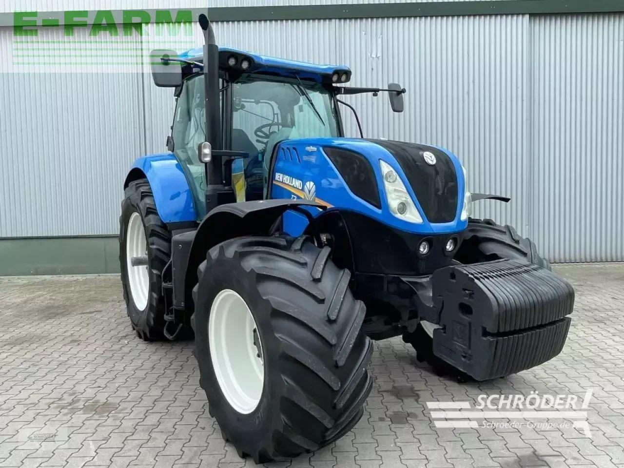 New Holland t 7.270 autocommand - Traktorius: foto 1 New Holland t 7.270 autocommand - Traktorius: foto 1