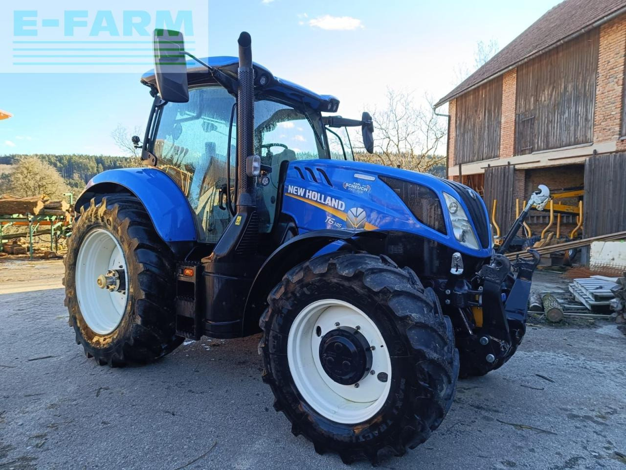 New Holland t6.145 dynamic command sidewinder ii - Traktorius: foto 3 New Holland t6.145 dynamic command sidewinder ii - Traktorius: foto 3