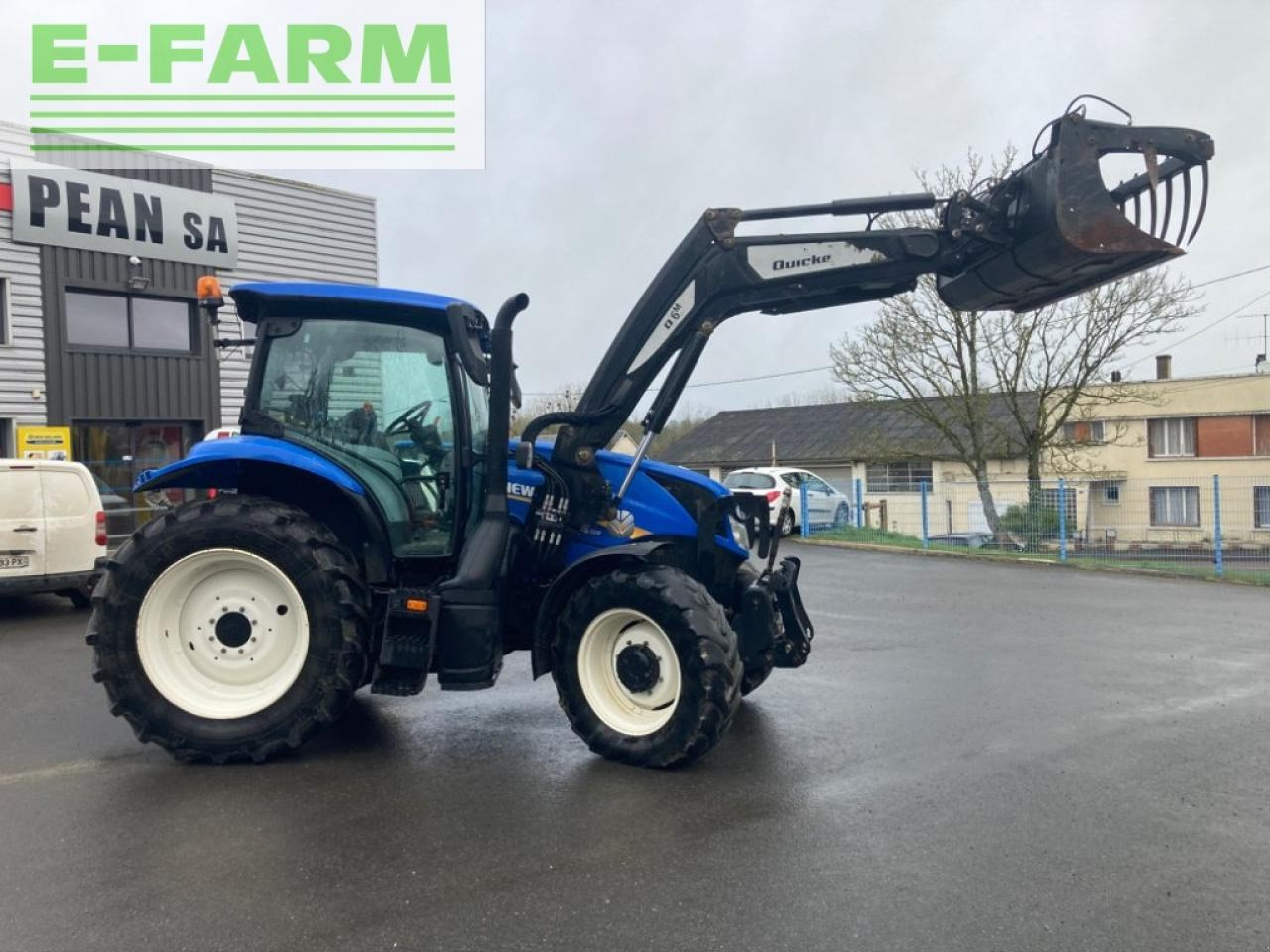 New Holland t6.155 - Traktorius: foto 1 New Holland t6.155 - Traktorius: foto 1
