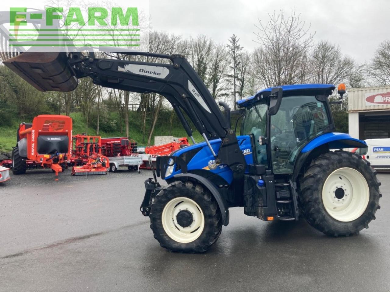 New Holland t6.155 - Traktorius: foto 5 New Holland t6.155 - Traktorius: foto 5