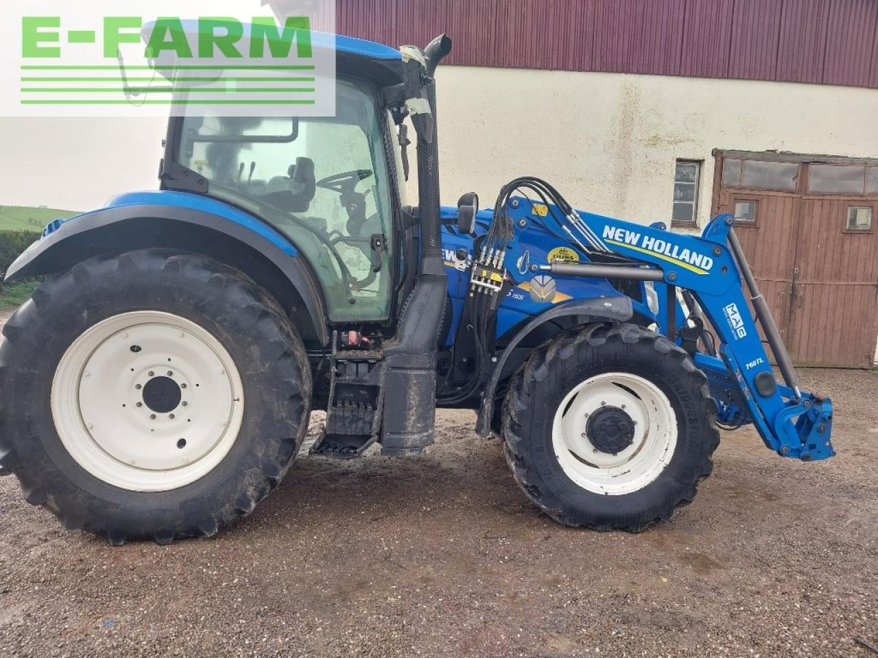 New Holland t6.155 - Traktorius: foto 2 New Holland t6.155 - Traktorius: foto 2