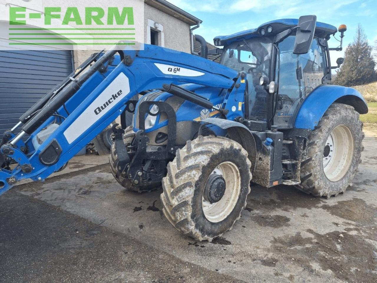 New Holland t6 160 - Traktorius: foto 1 New Holland t6 160 - Traktorius: foto 1