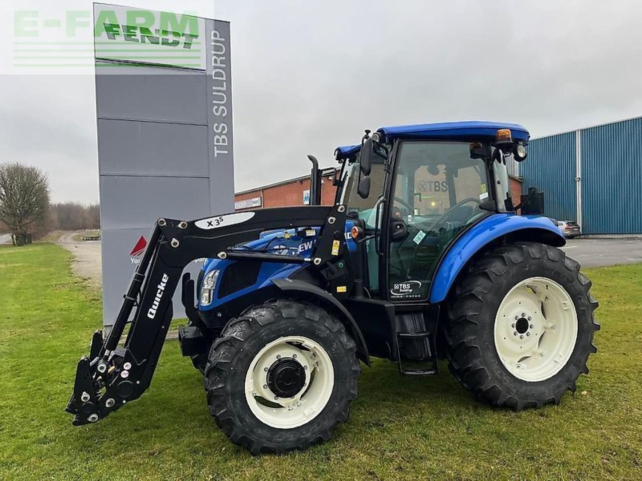New Holland td 5.95 m. læsser - Traktorius: foto 1 New Holland td 5.95 m. læsser - Traktorius: foto 1