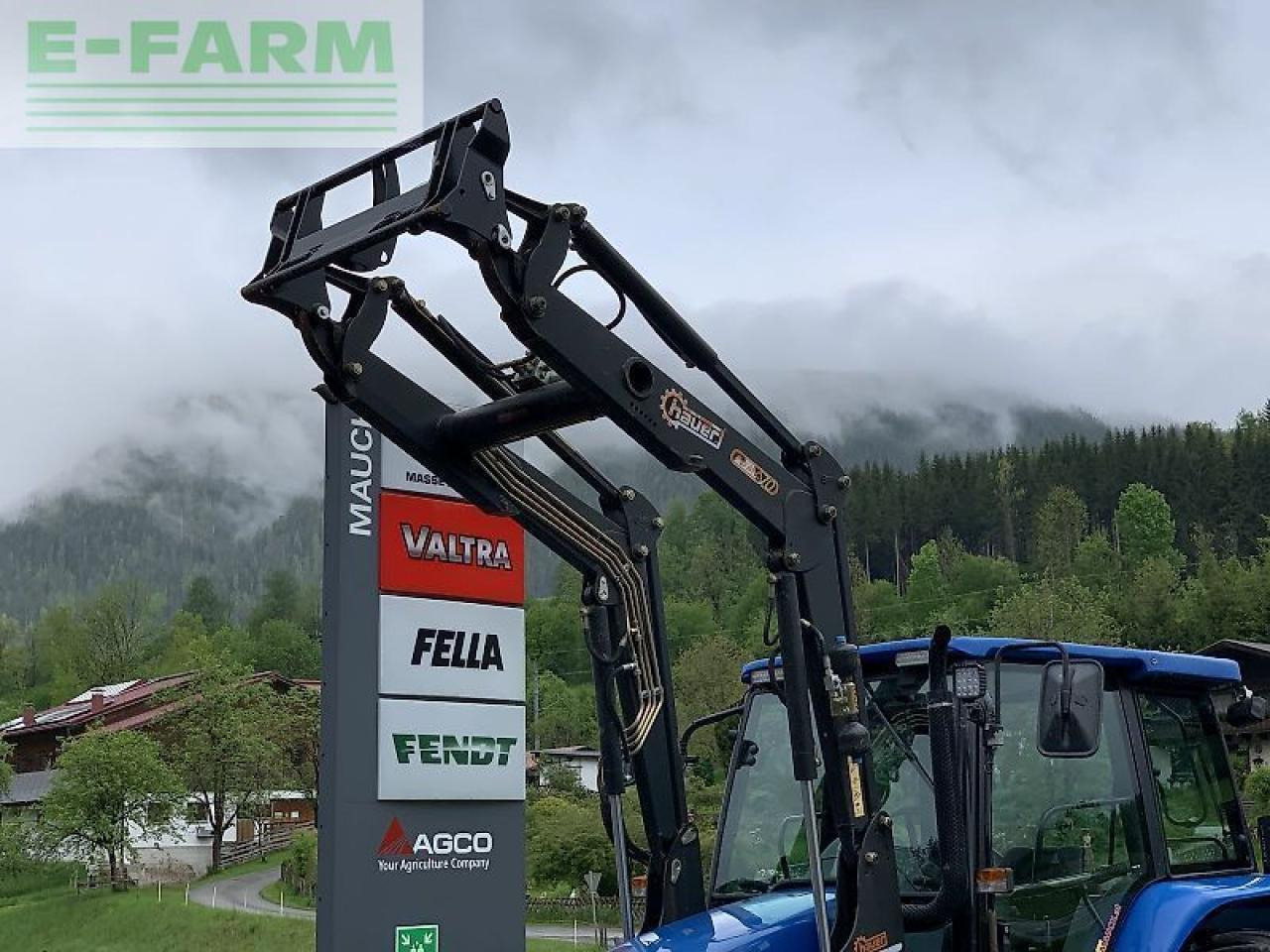 New Holland tl 70 a + hauer frontlader A - Traktorius: foto 3 New Holland tl 70 a + hauer frontlader A - Traktorius: foto 3