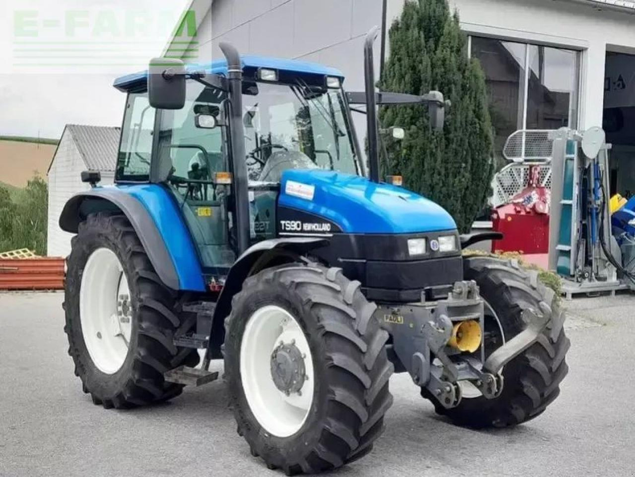 New Holland ts90 - Traktorius: foto 2 New Holland ts90 - Traktorius: foto 2