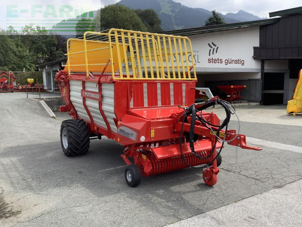 Pöttinger boss junior 17 t - Savivartė traktorinė priekaba: foto 1 Pöttinger boss junior 17 t - Savivartė traktorinė priekaba: foto 1
