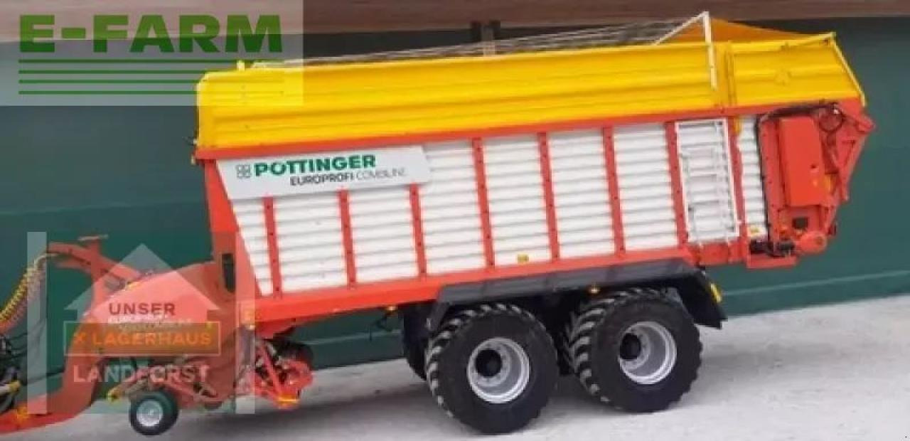 Pöttinger europrofi 5010 combiline - Priekaba rinktuvė: foto 1 Pöttinger europrofi 5010 combiline - Priekaba rinktuvė: foto 1