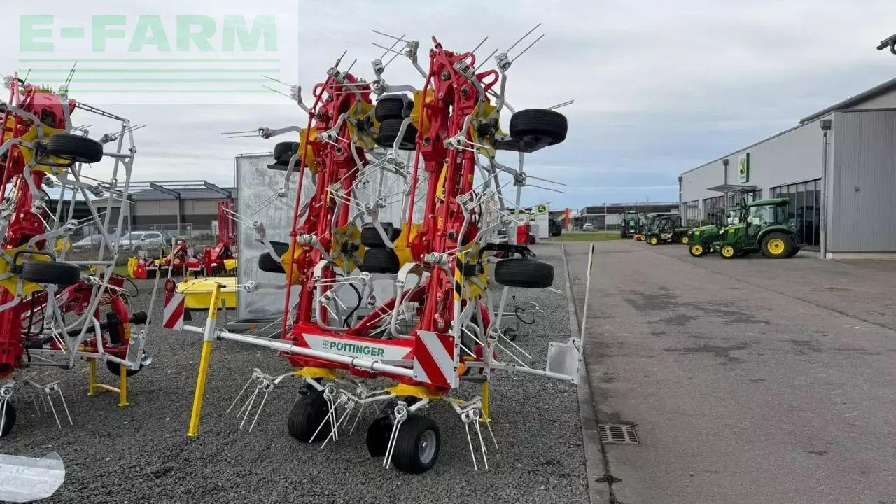 Pöttinger hit v 11100 - Šieno grėblys/ Vartytuvas: foto 1 Pöttinger hit v 11100 - Šieno grėblys/ Vartytuvas: foto 1