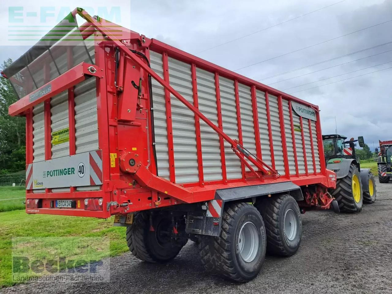 Pöttinger jumbo 7210 d combiline - Priekaba rinktuvė: foto 2 Pöttinger jumbo 7210 d combiline - Priekaba rinktuvė: foto 2