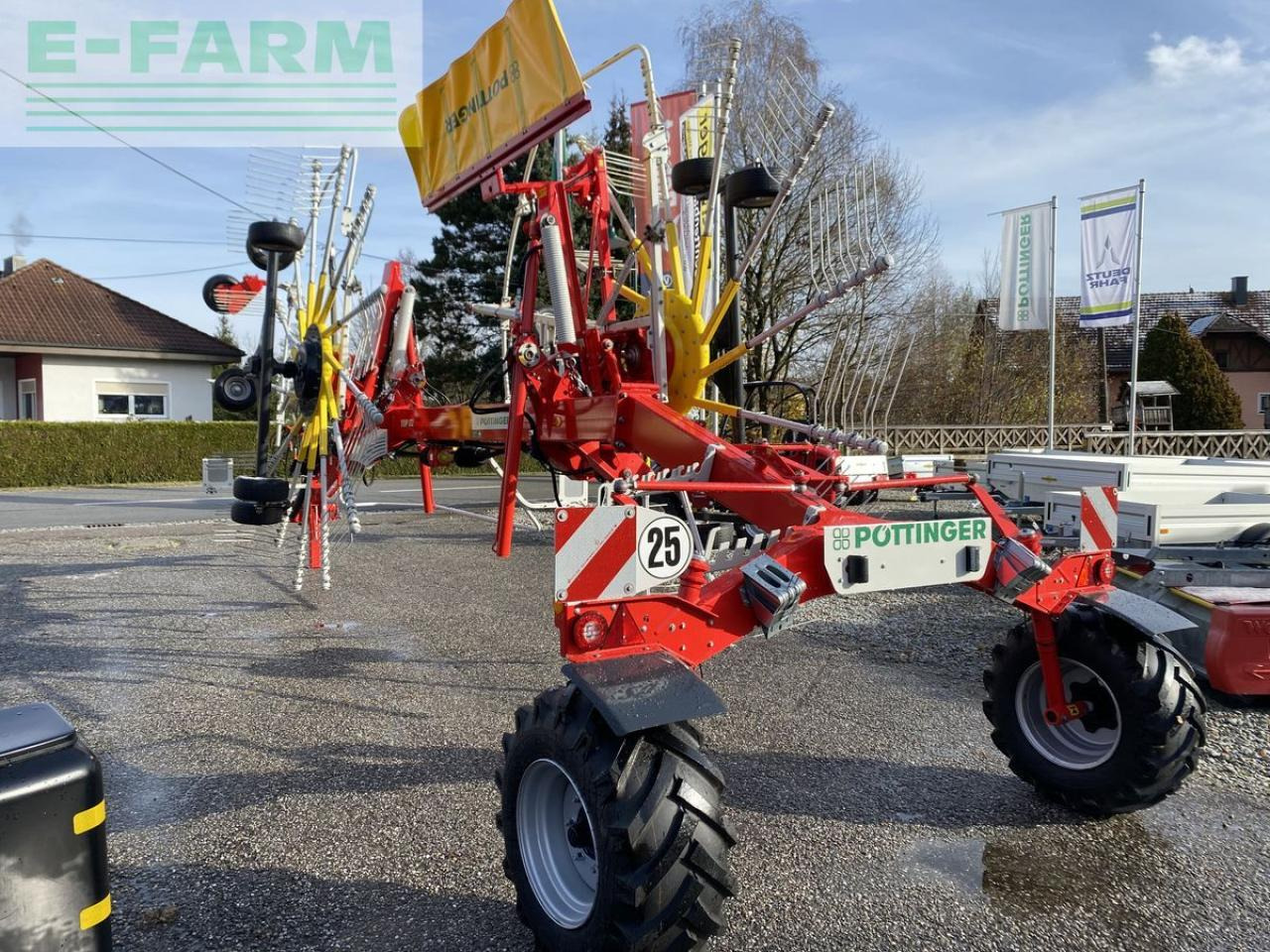 Pöttinger top 812 - Šieno grėblys/ Vartytuvas: foto 3 Pöttinger top 812 - Šieno grėblys/ Vartytuvas: foto 3