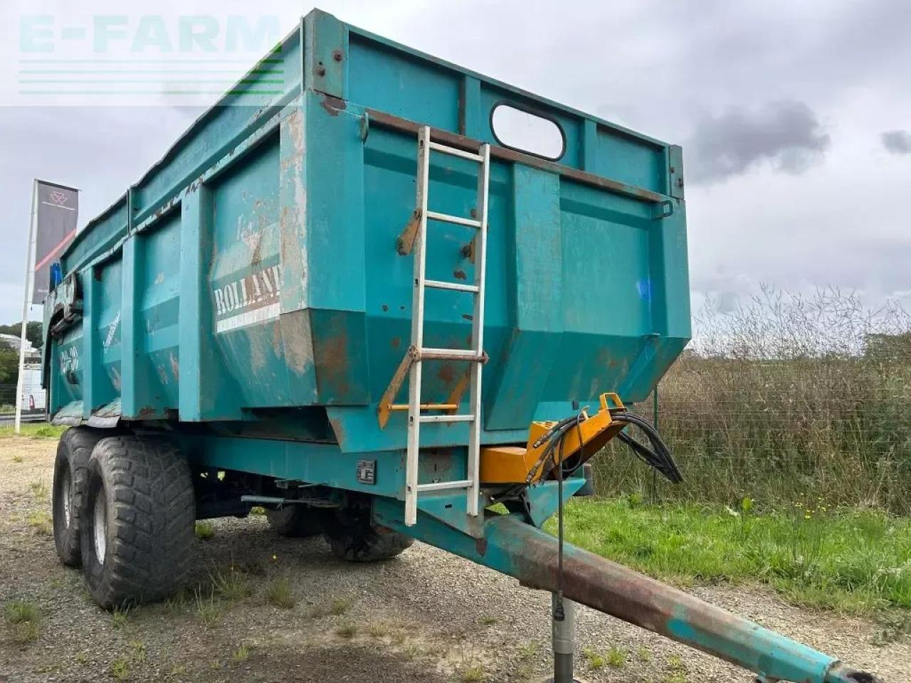 Rolland 20-30 - Savivartė traktorinė priekaba: foto 2 Rolland 20-30 - Savivartė traktorinė priekaba: foto 2