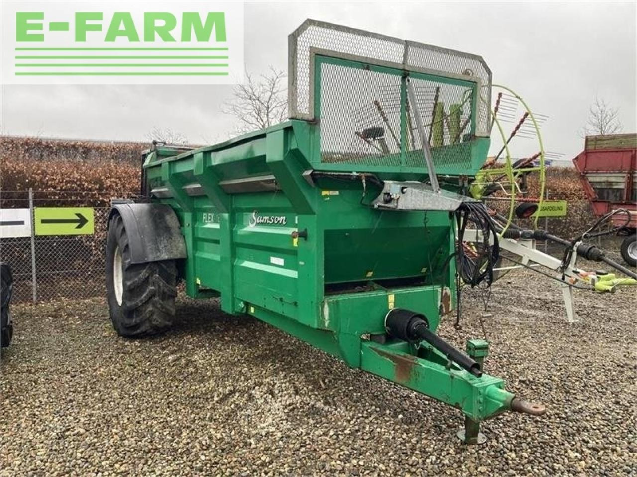 Samson flex16 afhentnings tilbud - Trąšų barstytuvas: foto 1 Samson flex16 afhentnings tilbud - Trąšų barstytuvas: foto 1