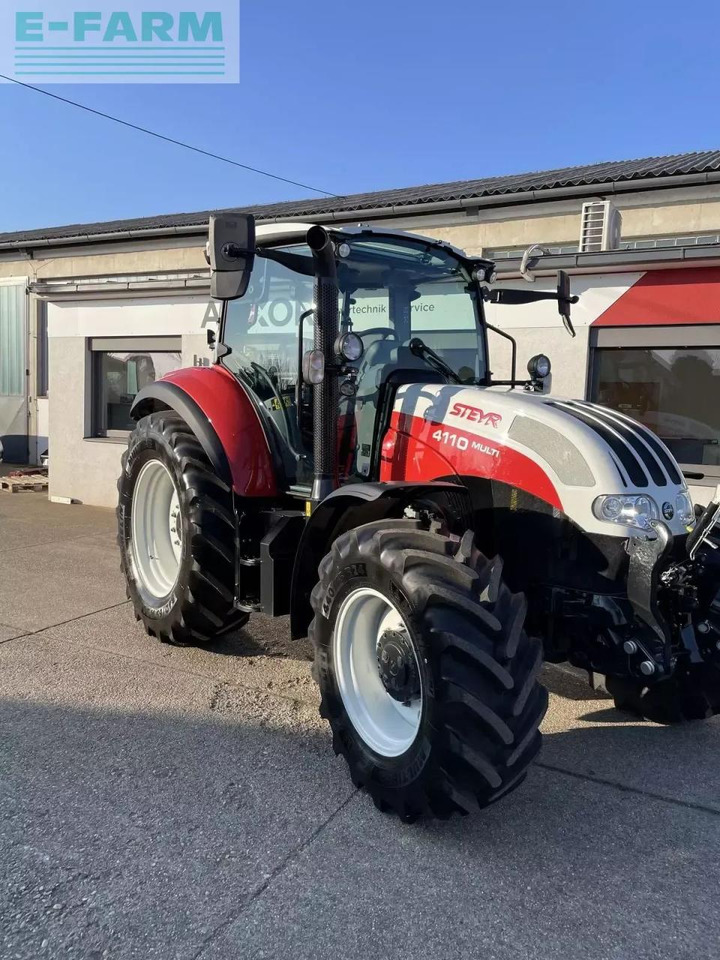 Steyr 4110 multi (stage v) - Traktorius: foto 1 Steyr 4110 multi (stage v) - Traktorius: foto 1