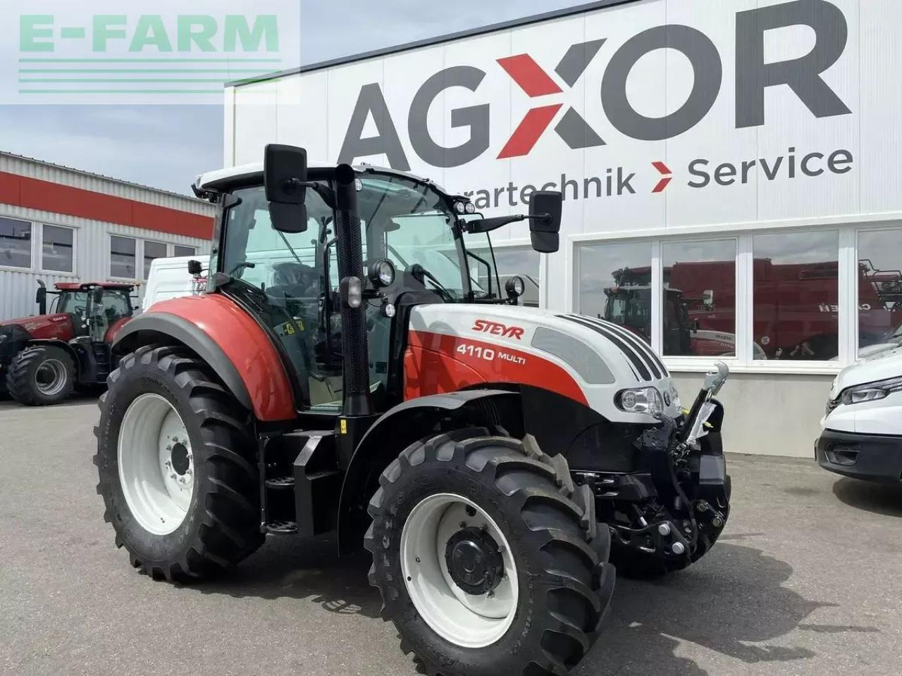 Steyr 4110 multi (stage v) - Traktorius: foto 1 Steyr 4110 multi (stage v) - Traktorius: foto 1